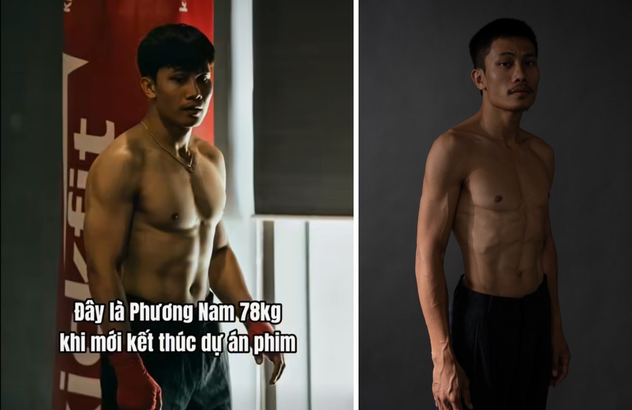 Sao nam phim Mưa Đỏ hết "huỷ dung" đến siết cân gây choáng: Visual lạ lẫm nhưng body 6 múi căng đét - Ảnh 3.