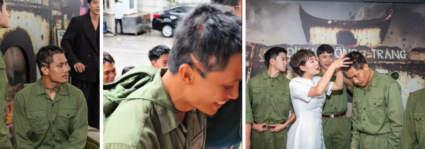 Sao nam phim Mưa Đỏ hết "huỷ dung" đến siết cân gây choáng: Visual lạ lẫm nhưng body 6 múi căng đét - Ảnh 4.