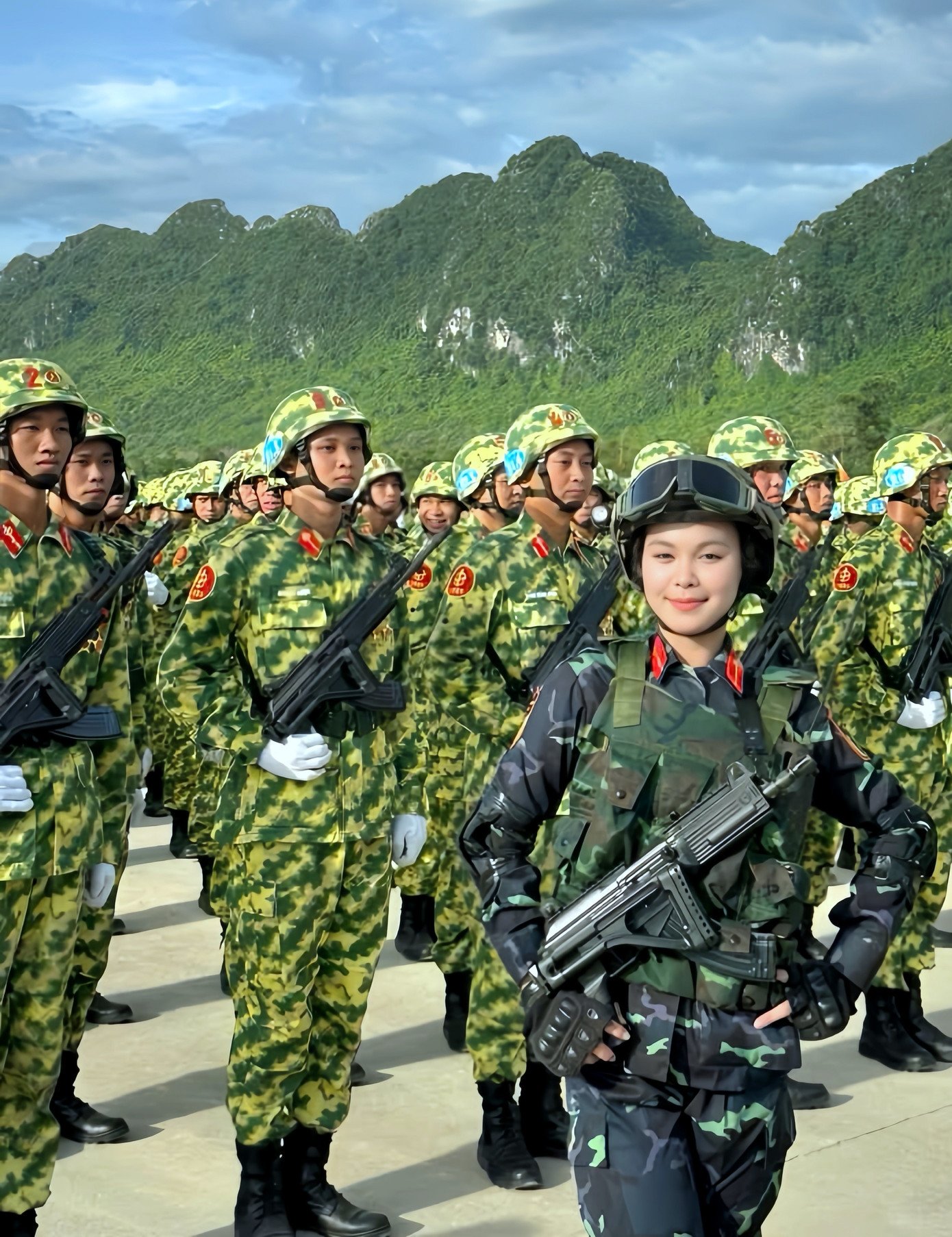 Bóng hồng gen Z tài sắc của Khối nữ chiến sĩ Biệt động- Ảnh 3.