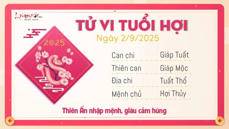 12 Tu vi hang ngay 2-9-2025 - Hoi