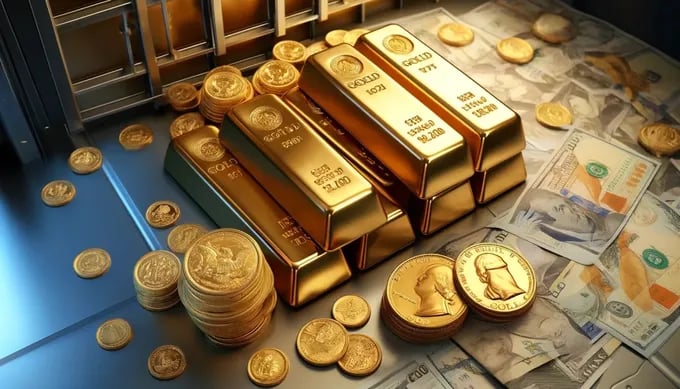 Giá vàng miếng SJC lên 134,5 triệu đồng/lượng