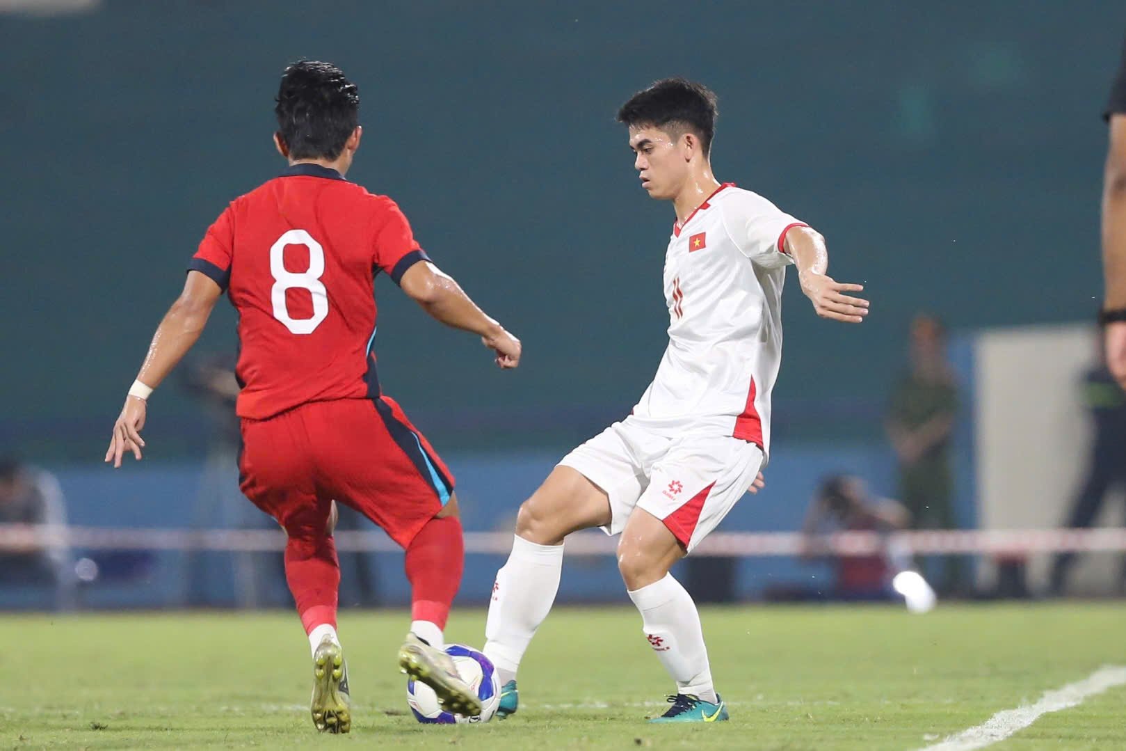 U23 Viet Nam vs Singapore anh 1