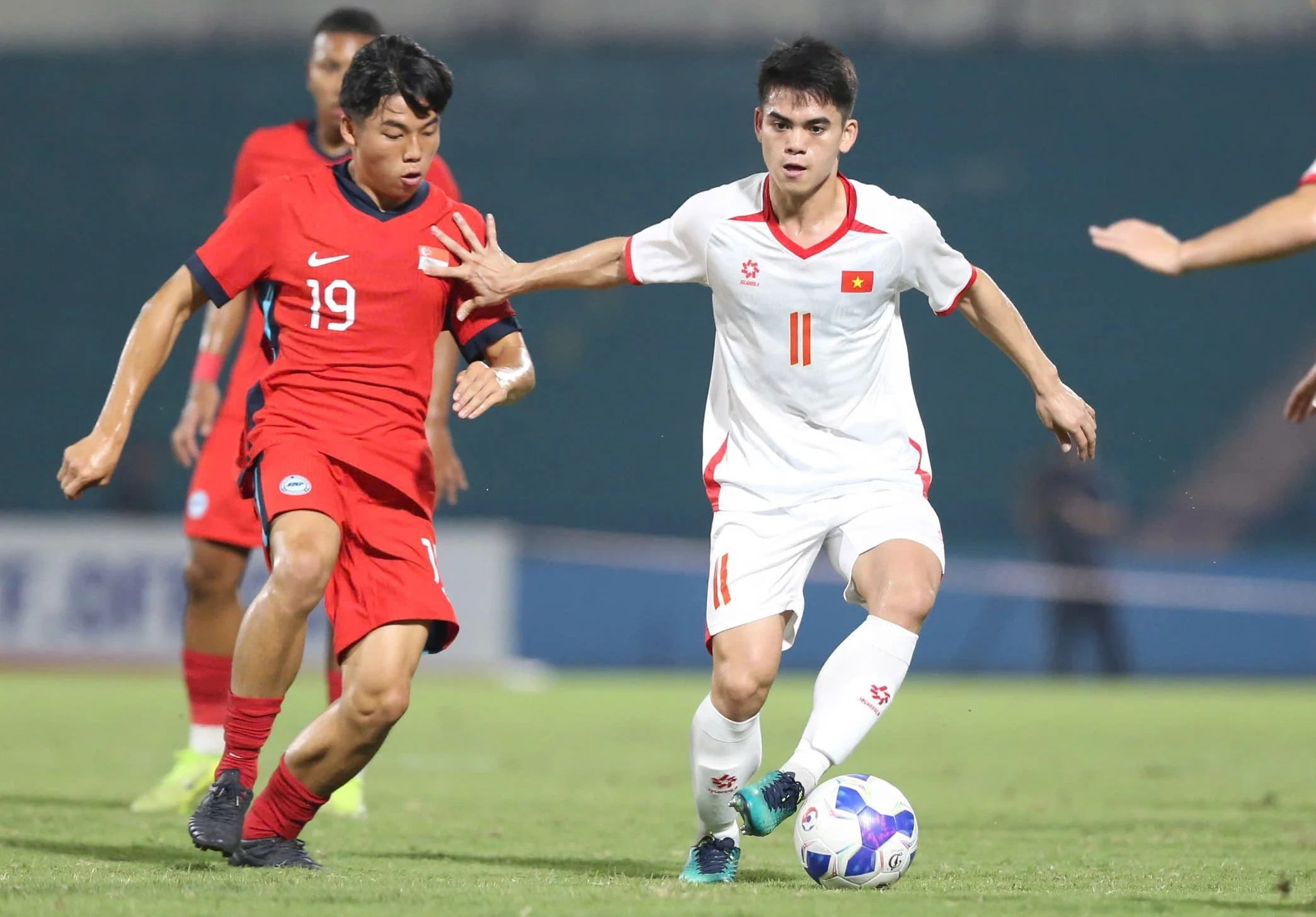 U23 Viet Nam vs Singapore anh 3