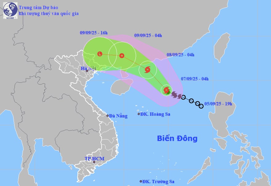 Bão số 7 giật lên cấp 11, dự báo tiếp tục mạnh thêm- Ảnh 1.