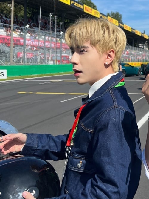 Quang Hùng MasterD tại F1 Grand Prix x Ferrari ở Ý: Visual