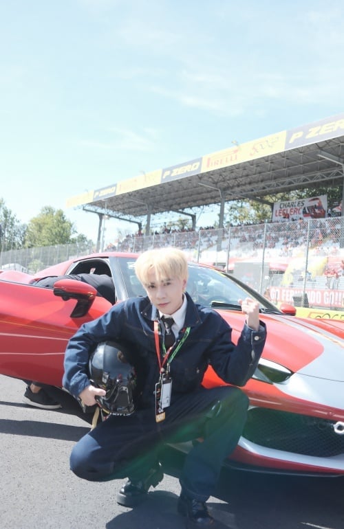 Quang Hùng MasterD tại F1 Grand Prix x Ferrari ở Ý: Visual