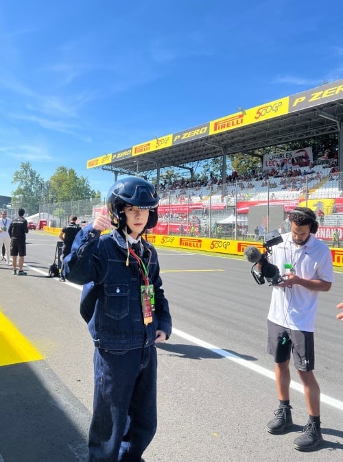 Quang Hùng MasterD tại F1 Grand Prix x Ferrari ở Ý: Visual