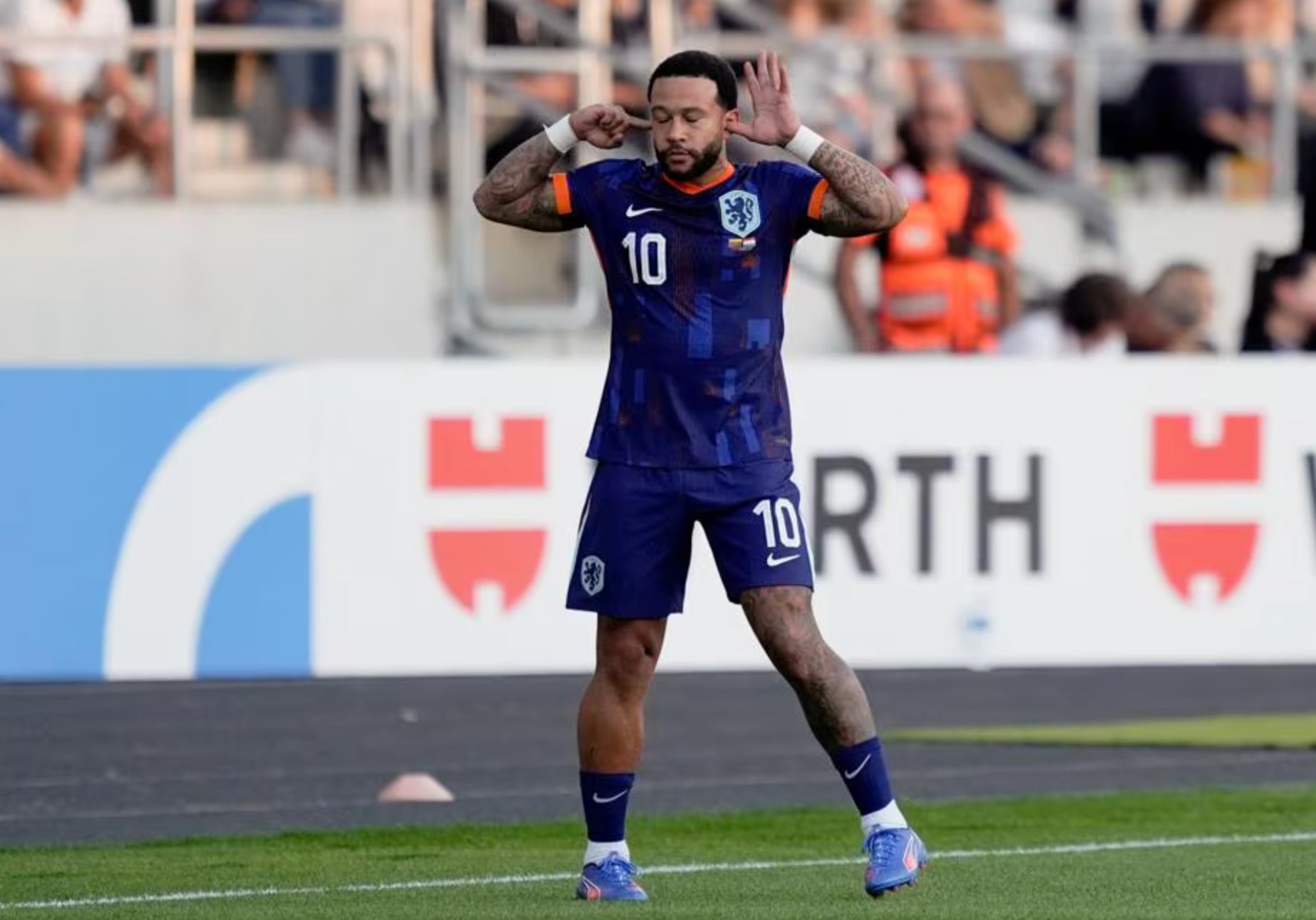 Memphis Depay lập kỷ lục ghi bàn, Hà Lan suýt bị hạ knock-out ở Kaunas - Ảnh 1.