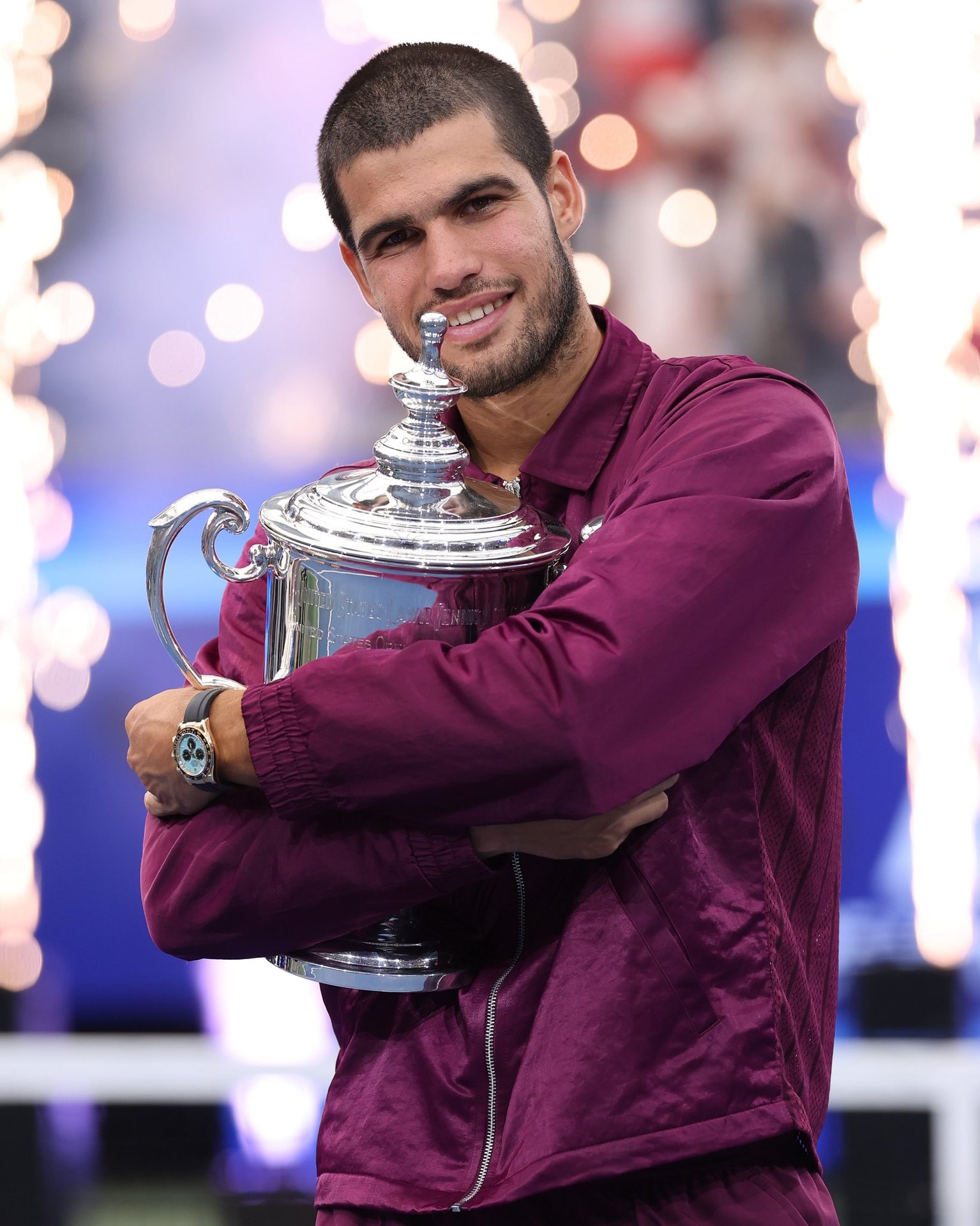 Alcaraz hạ Sinner giành US Open thứ 2, cân bằng một cột mốc với Nadal- Ảnh 1.