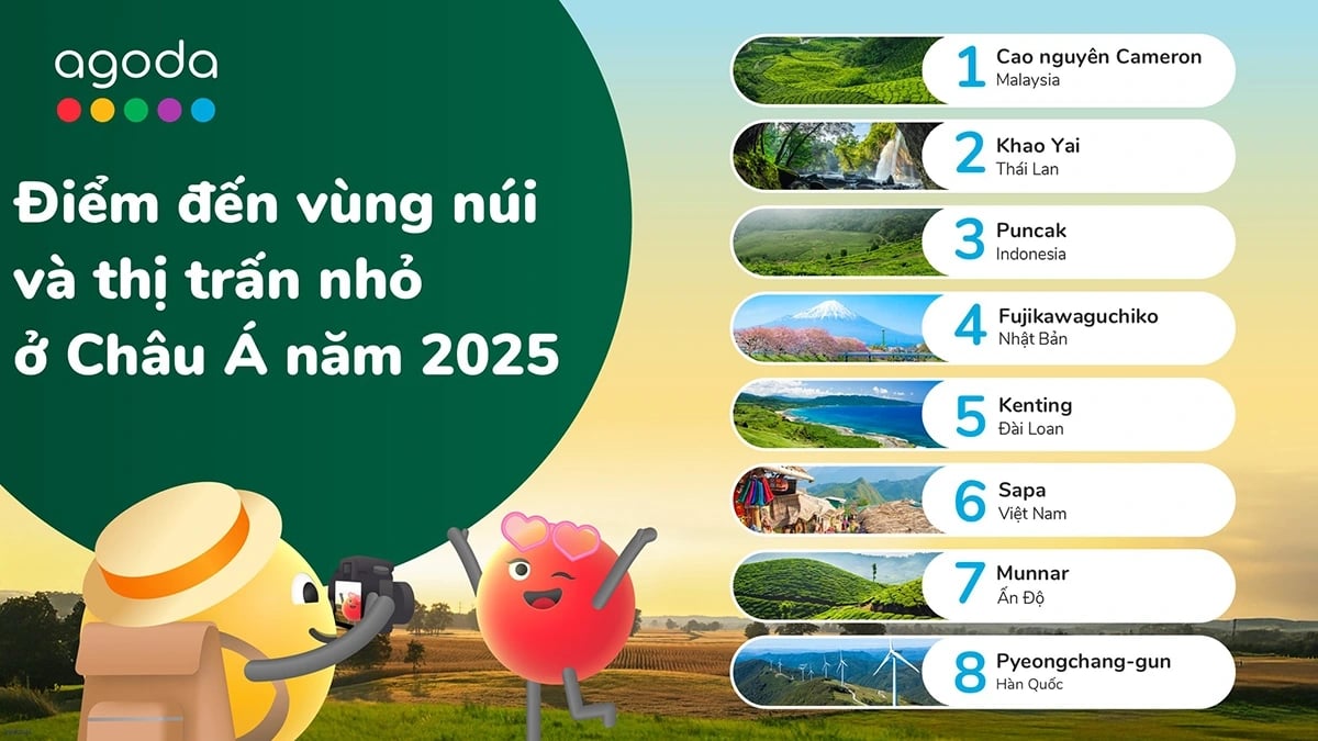 sa pa lot vao danh sach cac Diem den vung nui va thi tran nho o chau A nam 2025 hinh anh 1