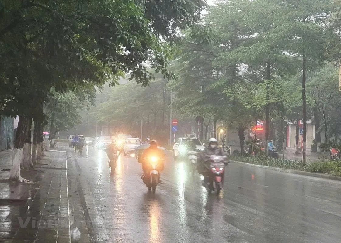 thoi tiet hom nay 9 9 mua lon o vung nui va trung du bac bo hinh anh 1