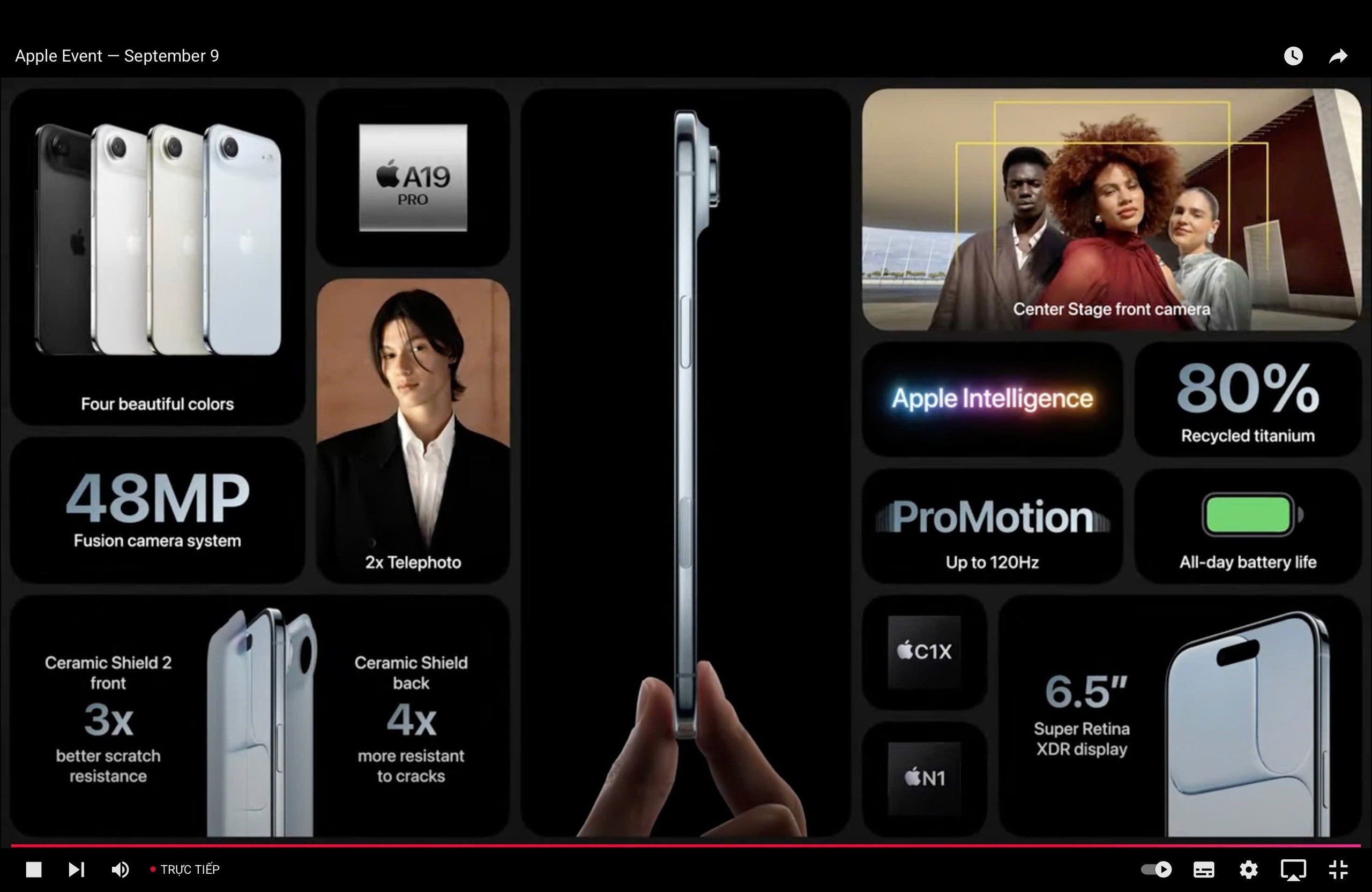 Ra mắt iPhone 17, CEO Apple Tim Cook nói