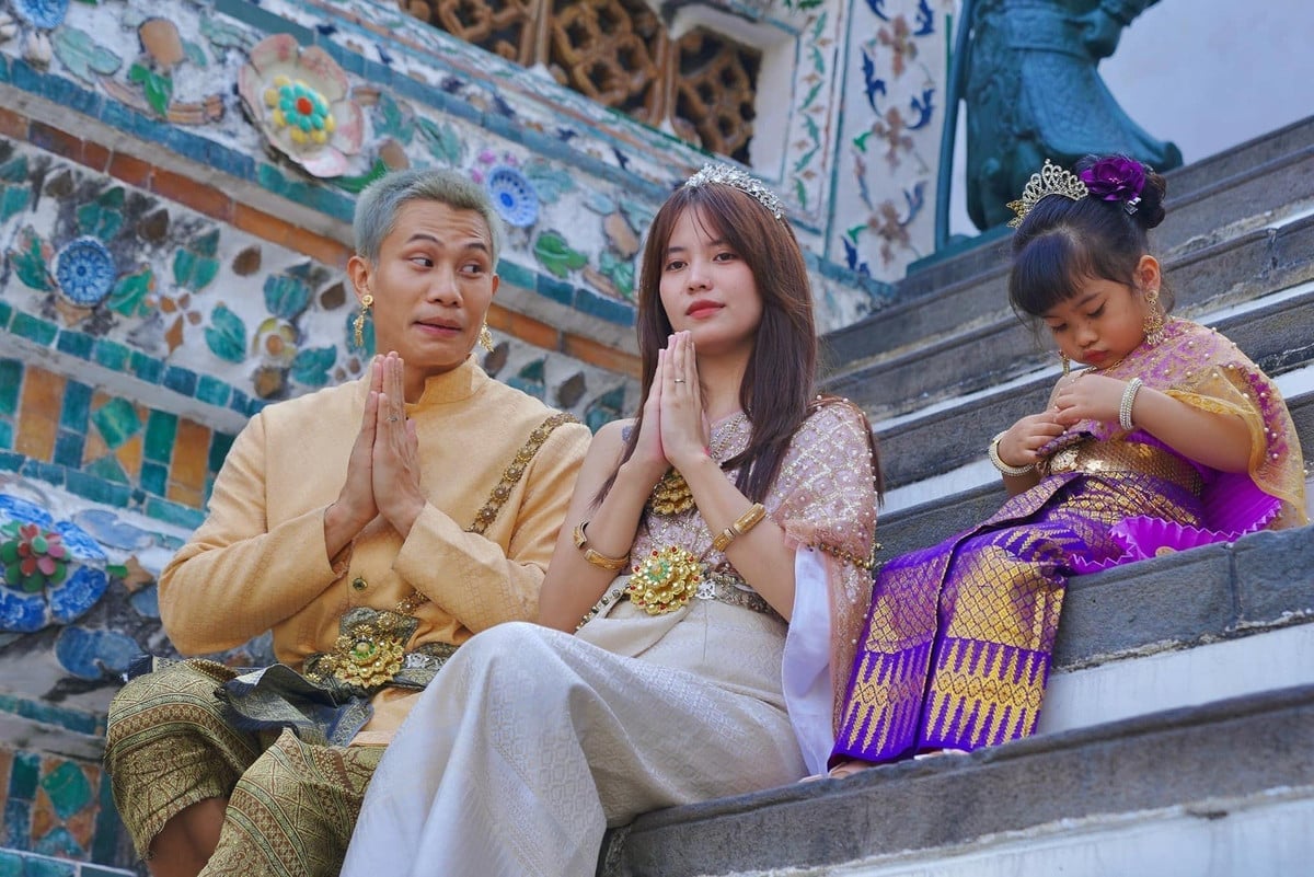 Trong chuyến du lịch Thái Lan hồi tháng 2,