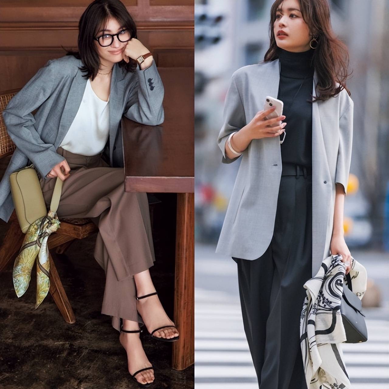 Bí quyết phối đồ với gam xám sang trọng: 4 mùa đều đẹp, tạm biệt sự quê mùa! - Ảnh 4.