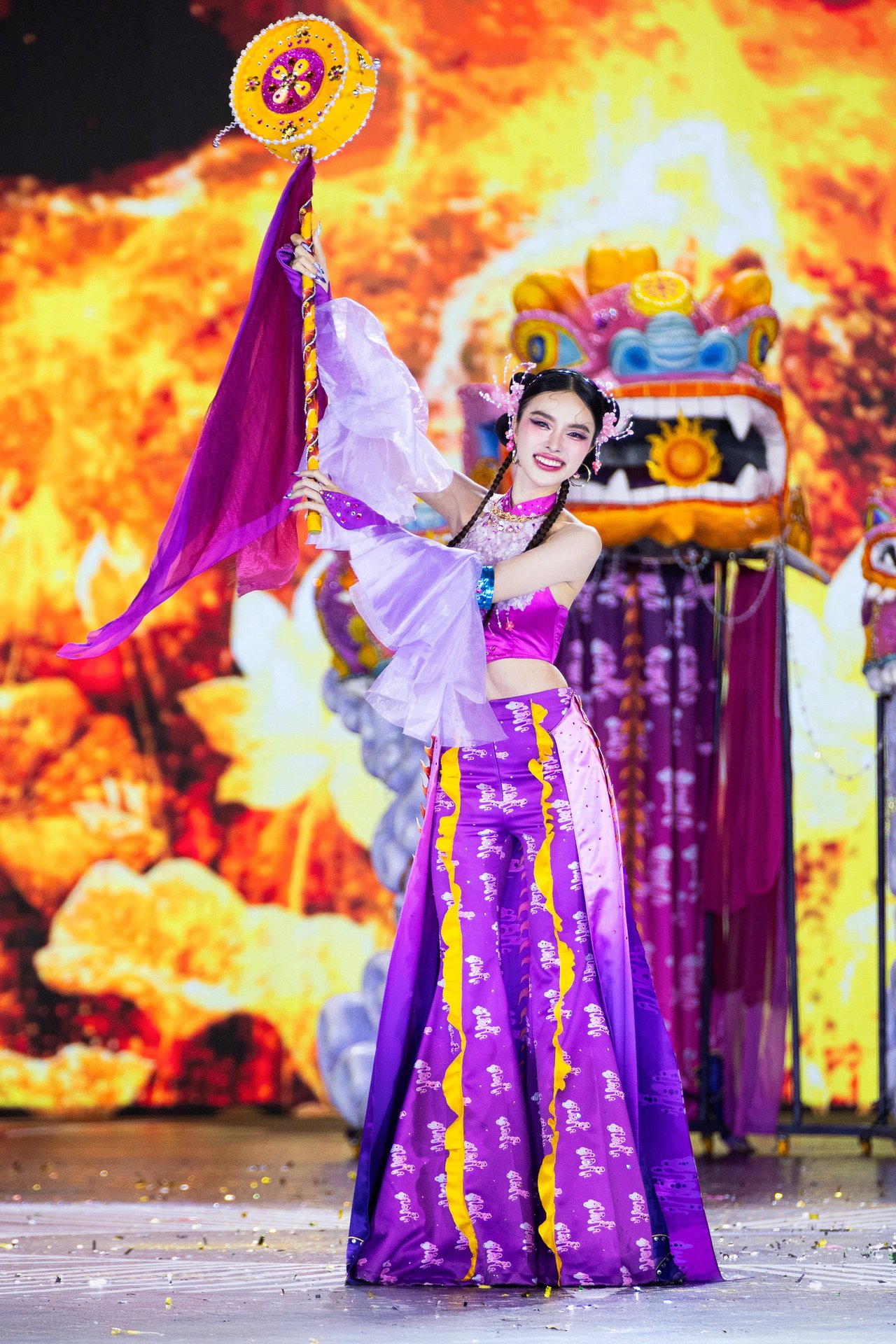 Cảnh tượng chưa từng có ở Miss Grand VietNam - Ảnh 5.