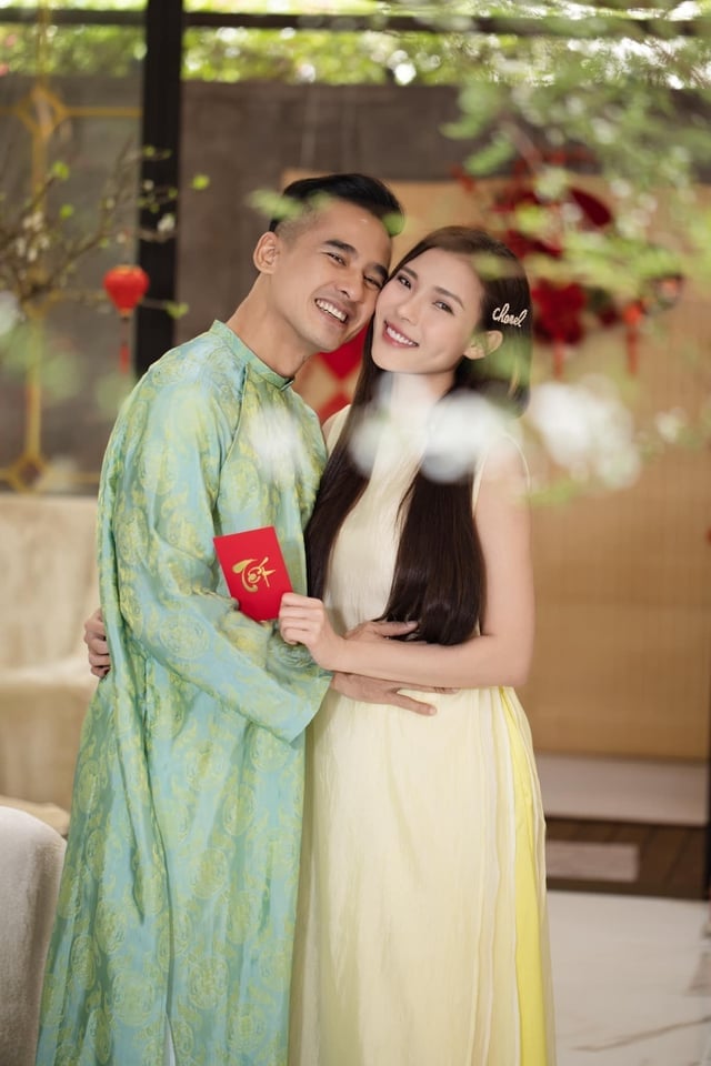 Lương Thế Thành lên tiếng về tin đồn chia tay Thúy Diễm vì clip quay lén cảnh hôn của vợ với sao nam kém 11 tuổi - Ảnh 1.