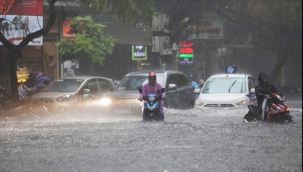Ngày mai, Hà Nội và nhiều khu vực tại miền Bắc có mưa to - Ảnh 1.