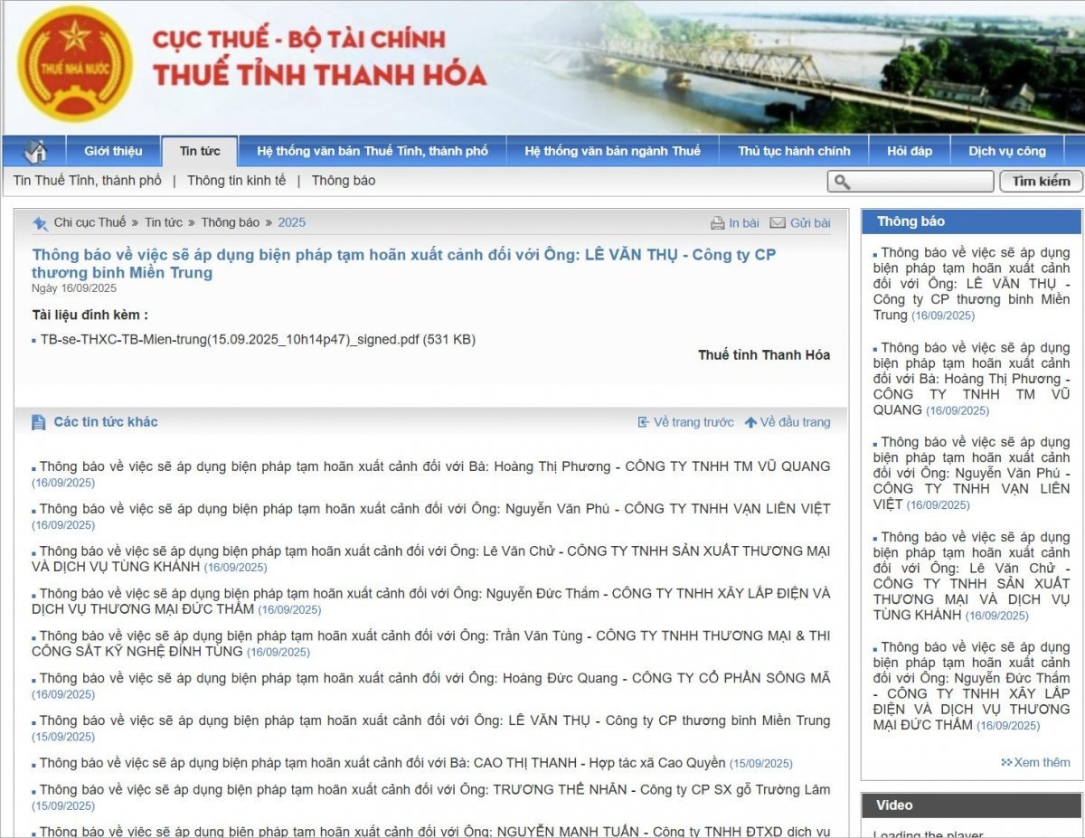 vi sao hang tram giam doc doanh nghiep bi tam hoan xuat canh hinh anh 1