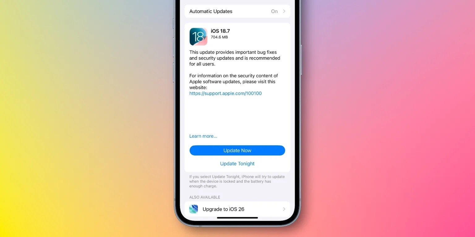 ios 18.7