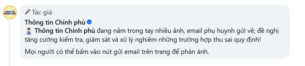 NÓNG: Trang Thông tin Chính phủ 