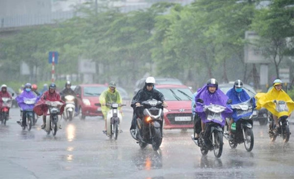 thoi tiet hom nay 18 9 bac bo co mua dong vao dem va sang hinh anh 1