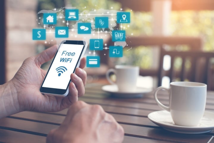 Không phải mạng Wi-Fi miễn phí nào cũng an toàn. (Nguồn: AI)