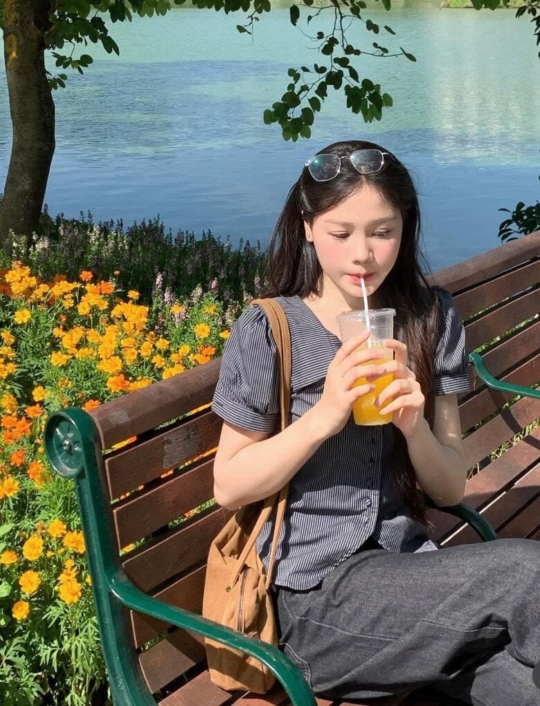 Kể cả khi bạn không quá đầu tư vào trang phục nhưng chỉ cần đứng vào cũng có ngay ảnh đẹp (Ảnh: Lam Anh Chiu)