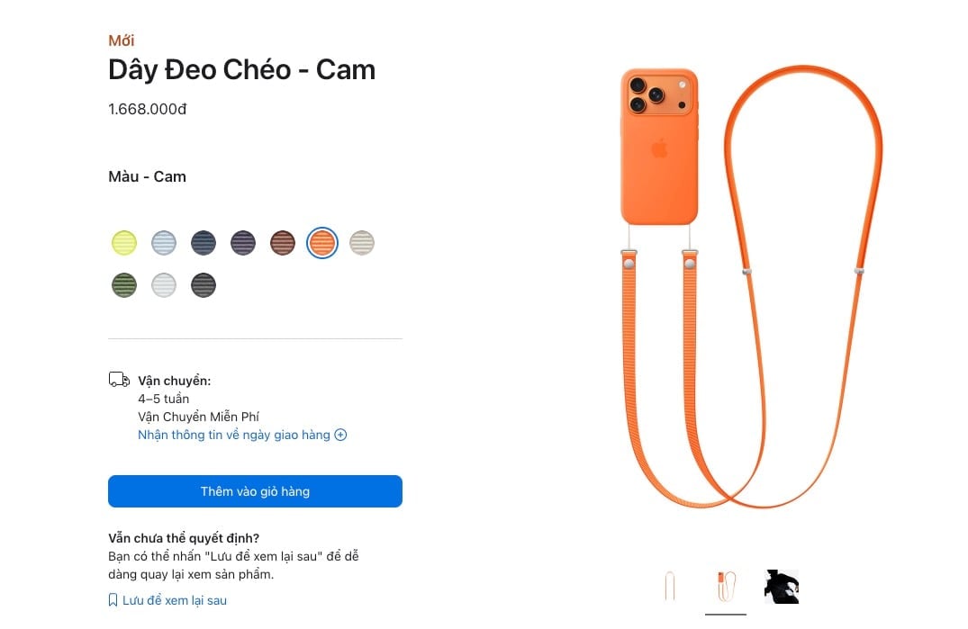 Apple ra quân, Google theo sau: iPhone 17 mở trend mới, biến dây đeo từ “hàng chợ” thành phụ kiện chính hãng?- Ảnh 1.