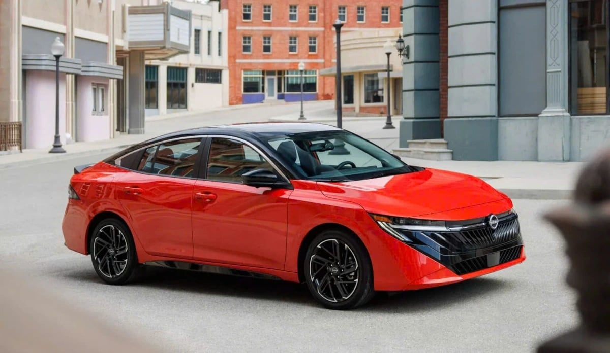Nissan Sentra 2026 với thiết kế đổi mới