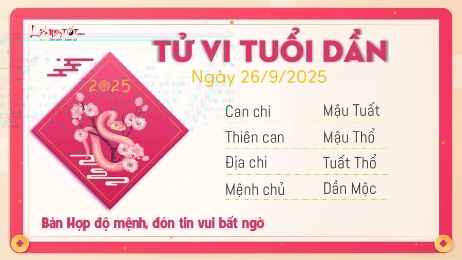 Tu vi hang ngay 26092025 - Dan