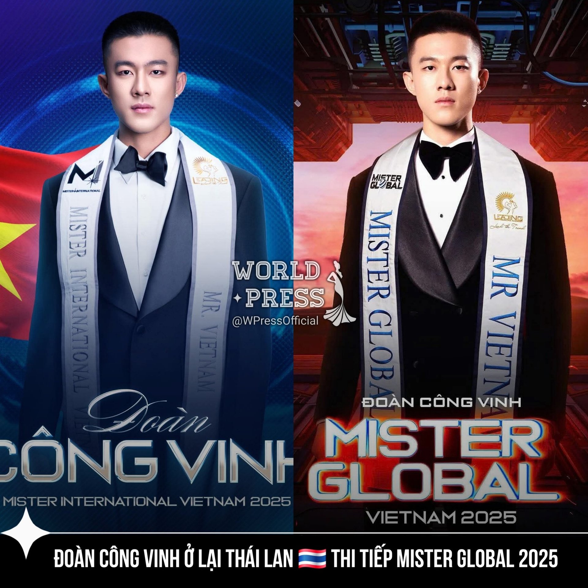 Vừa khép lại Mr International 2025, đại diện Việt Nam lập tức “chạy” sang thi Mister Global 2025- Ảnh 1.