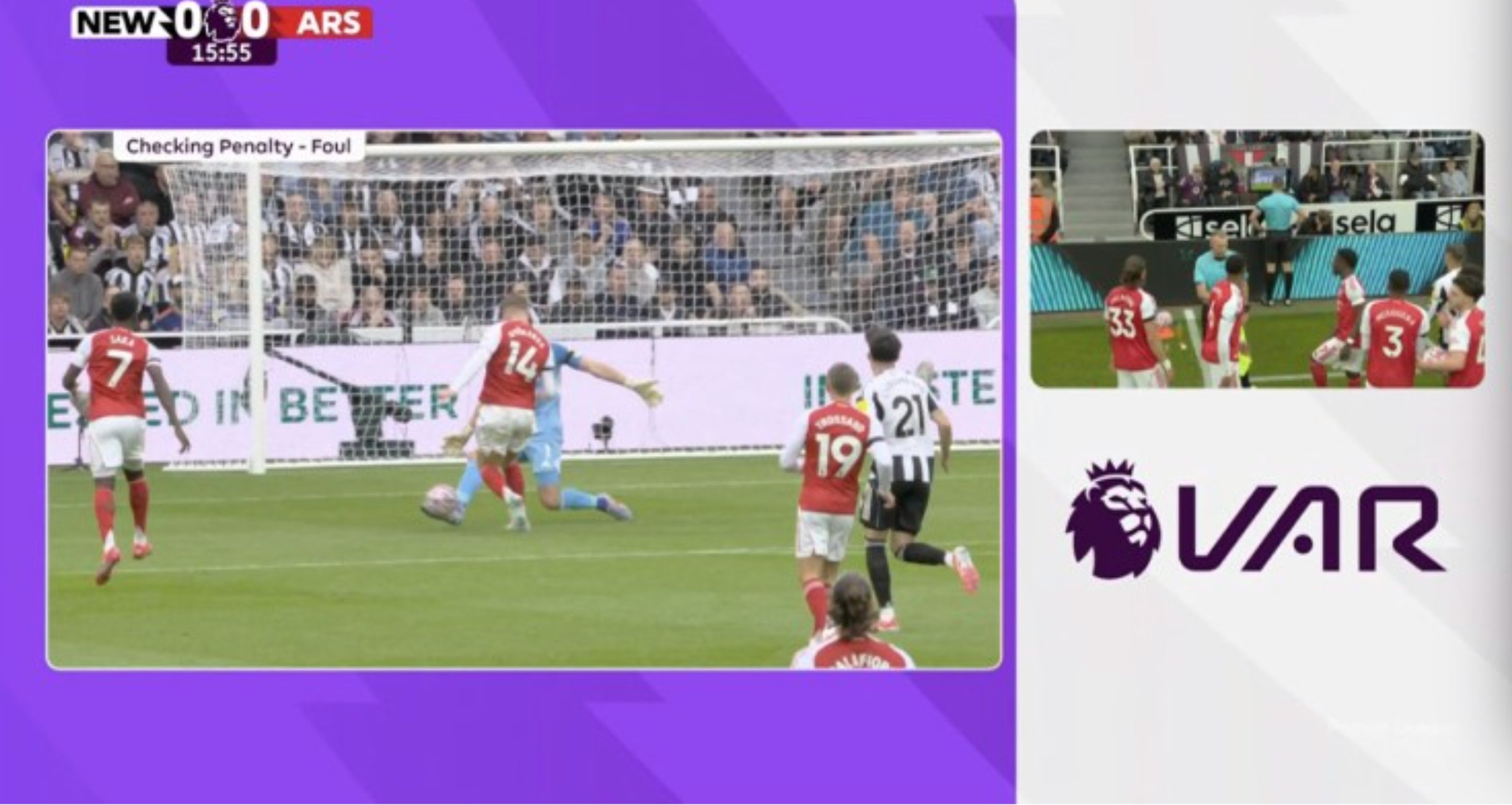 Arsenal ngược dòng hạ chủ nhà Newcastle, trọng tài gây phẫn nộ- Ảnh 1.