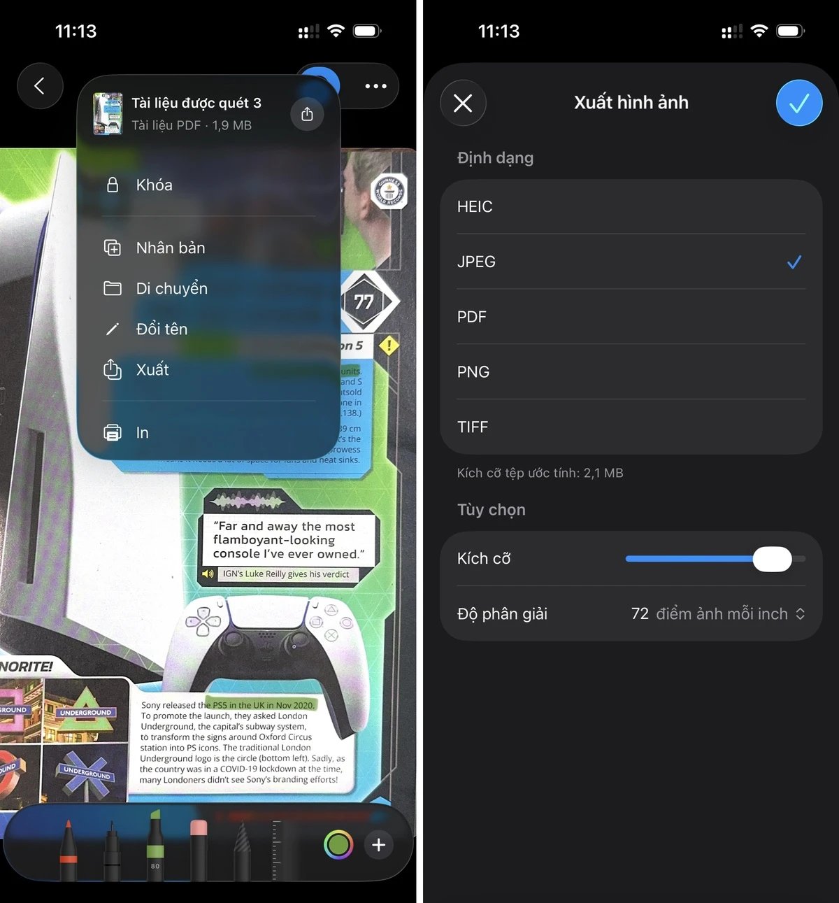 xem PDF tren iPhone, Preview tren iOS 26, nang cap iOS 26, ung dung Preview iPhone anh 2