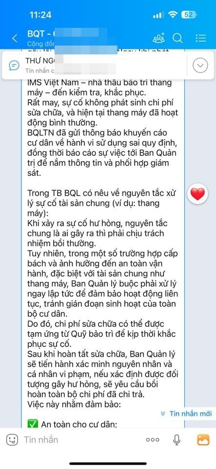 Người phụ nữ bế con nhỏ có hành động liều lĩnh tại thang máy chung cư ở Hà Nội, mẹ trẻ khiến dân mạng lo lắng khoản đề bù khủng- Ảnh 2.