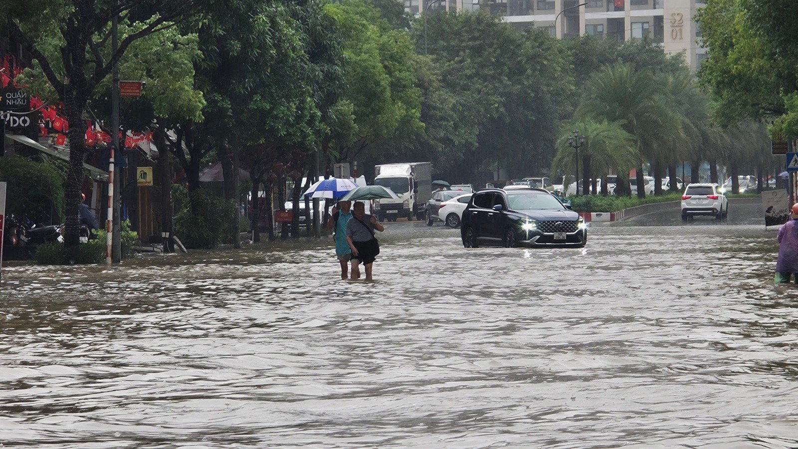 Mưa tầm tã không ngớt, 