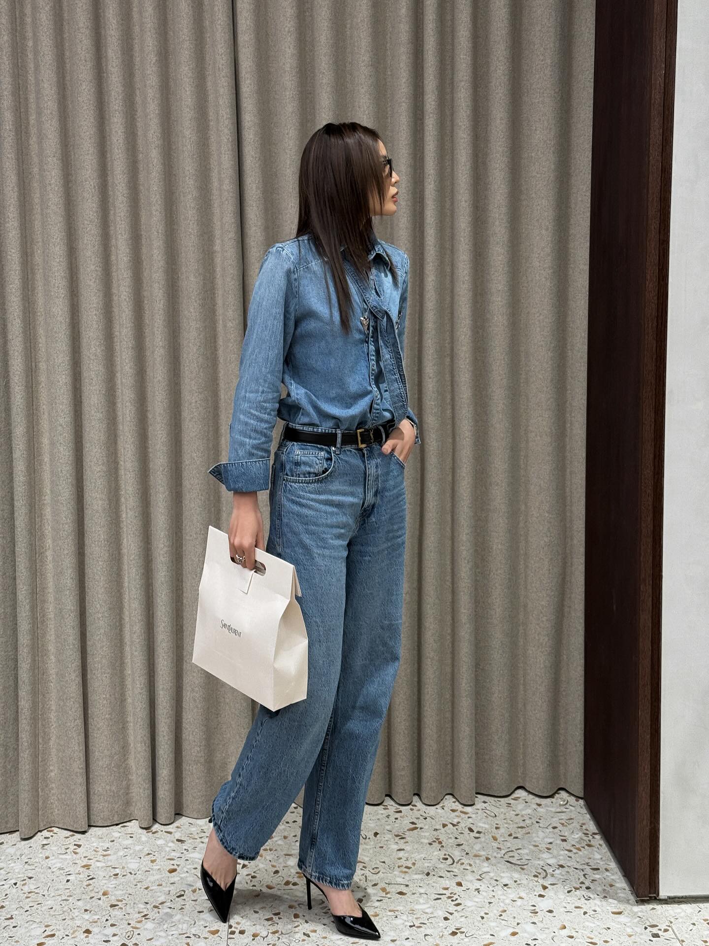 10 set quần jeans mùa thu sành điệu xuất sắc từ các mỹ nhân Việt - Ảnh 5.