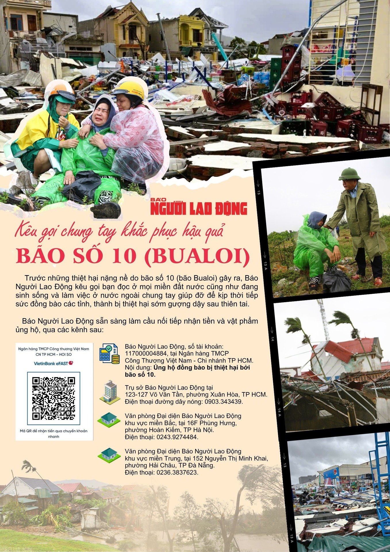 Thiệt hại do bão số 10: 48 người chết và mất tích, hàng trăm ngàn ngôi nhà bị ngập - Ảnh 2.
