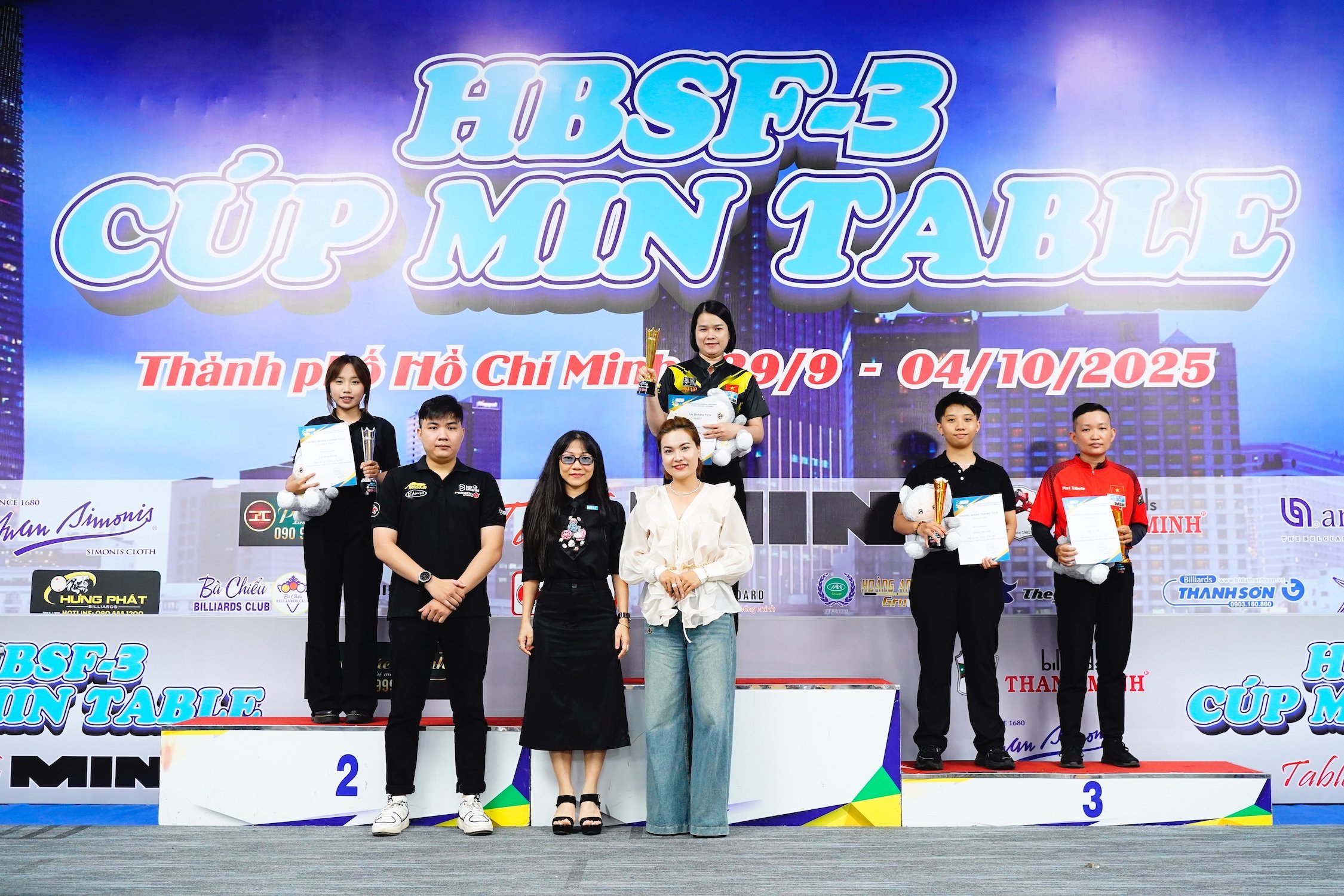 Bao Phương Vinh lần đầu đăng quang carom ba băng HBSF Tour - Ảnh 4.