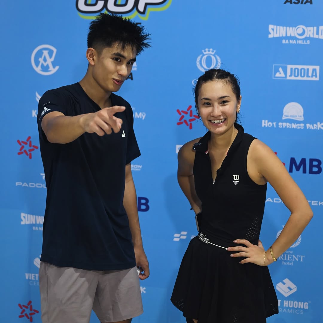Alix Trương là ai mà hot đùng đùng, xả loạt ảnh ở Việt Nam toàn thấy đánh pickleball và ăn bánh mì? - Ảnh 2.