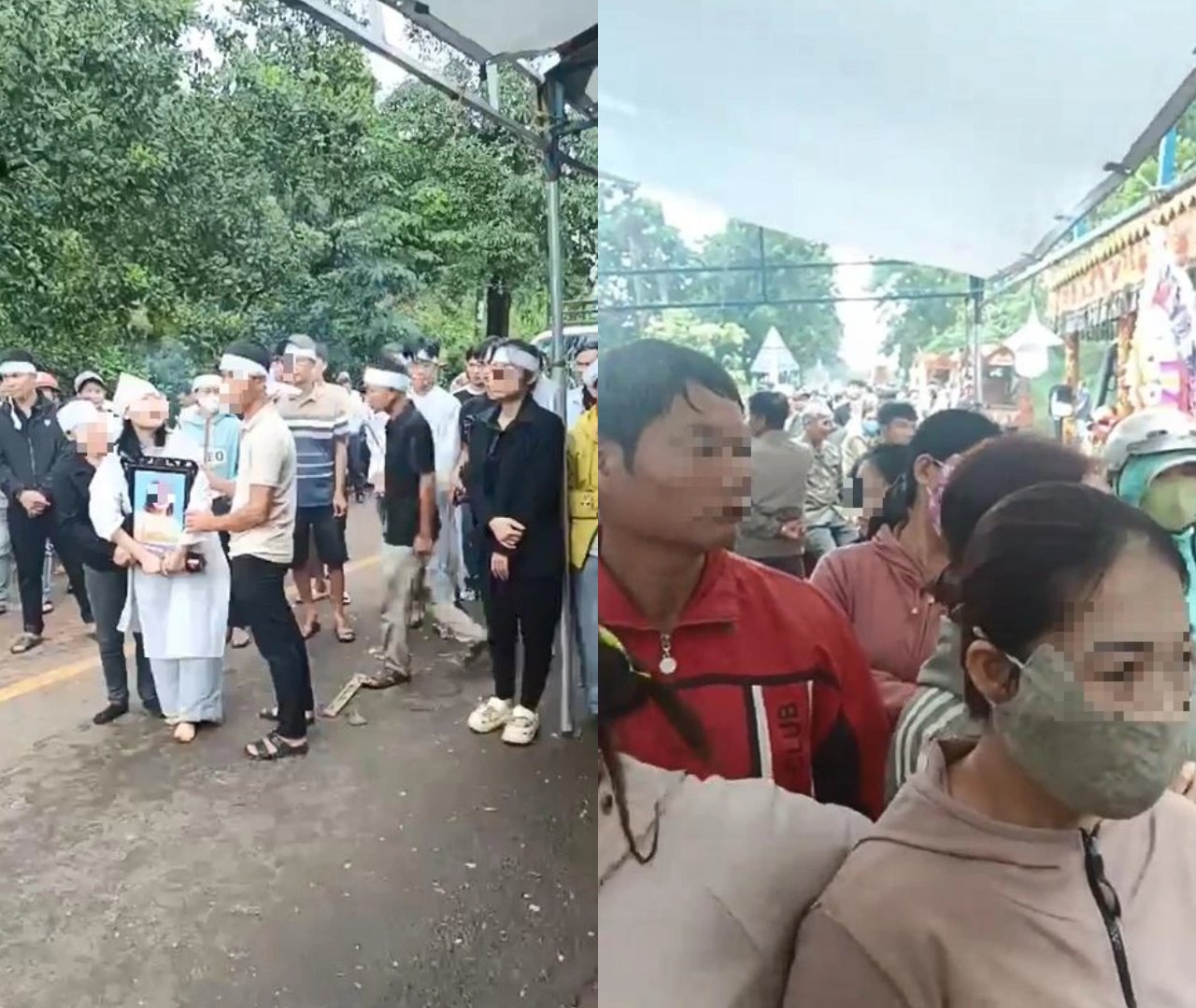 Xót xa tang lễ 3 người bị bắn tử vong ở Đồng Nai, hàng xóm tiếc thương: "Tôi đã rất sốc và đau lòng" - Ảnh 1.