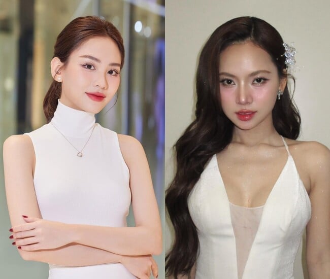 Nữ ca sĩ 1m54 như "sinh đôi" với Hoa hậu Mai Phương, mê mặc khoét sâu khoe vòng một phồn thực hậu "dao kéo" - 1