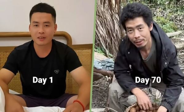 Thử thách 70 ngày sinh tồn trong rừng, chàng trai trẻ trở thành nhà vô địch nhận gần 400 triệu tiền thưởng- Ảnh 3.