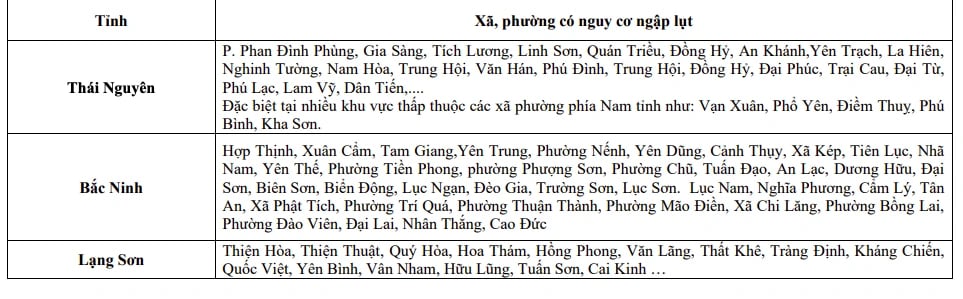 Cảnh báo 8 xã, phường Hà Nội ngập lụt trong lũ sông Cầu, sông Cà Lồ- Ảnh 3.