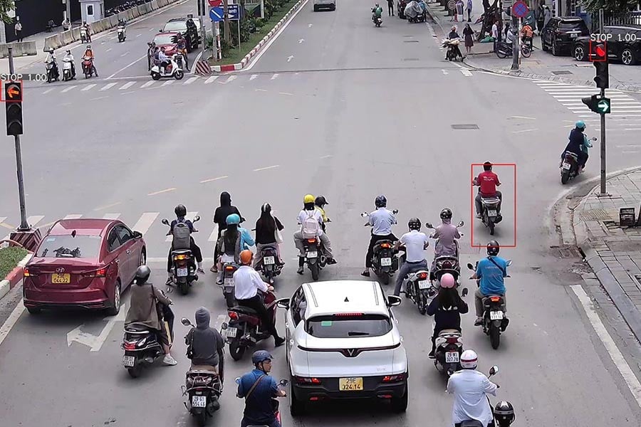 Hệ thống camera AI ghi nhận 3 . 700 Vi phạm giao thông tại Hà Nội - Ảnh 2.