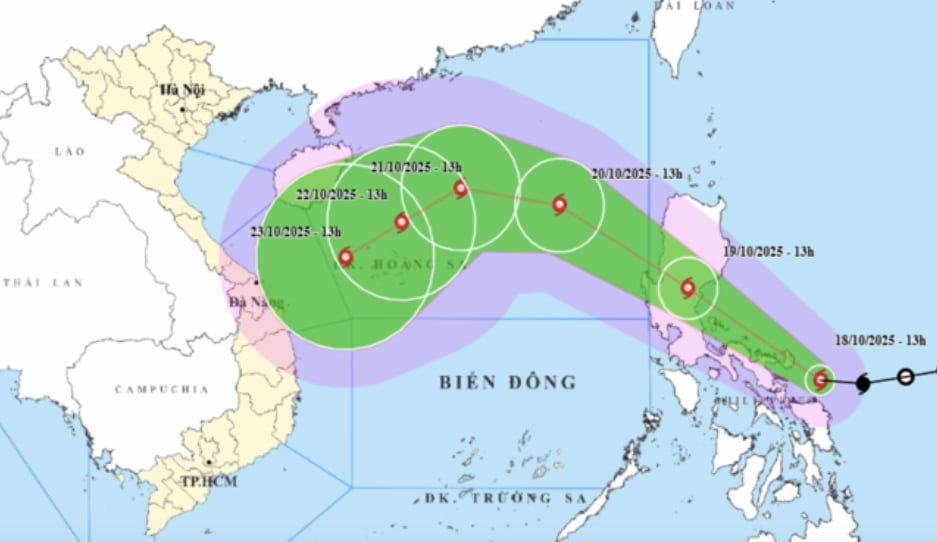 Bão Fengshen có thể giật cấp 13 và tác động đến Việt Nam như thế nào? - Ảnh 1.