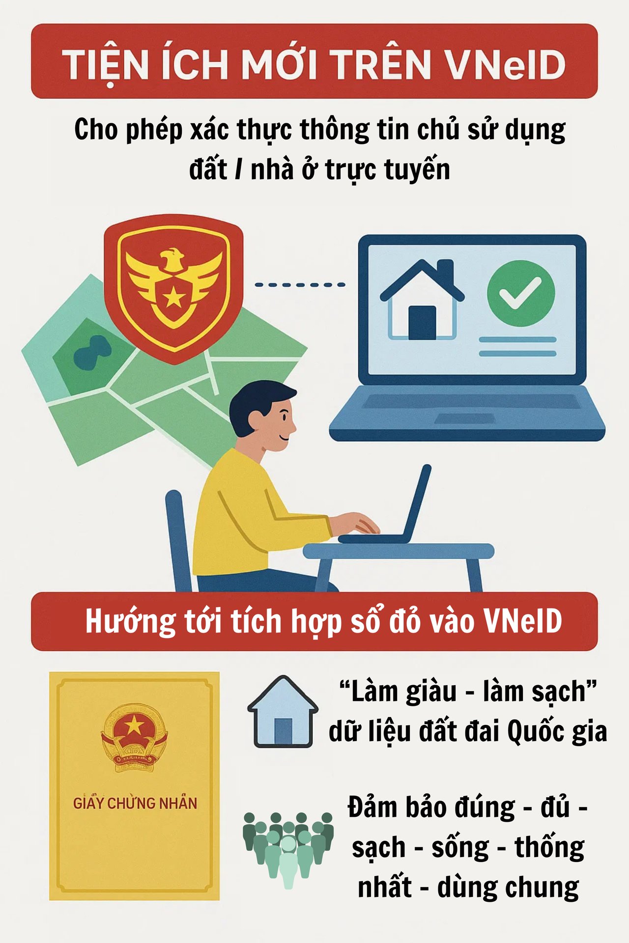 Bộ Công an vừa có đề xuất quan trọng liên quan đến sổ đỏ của tất cả người dân cả nước- Ảnh 1.