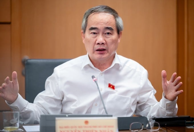 Giáo sư Nguyễn Thiện Nhân (nguyên Bí thư Thành ủy TP HCM). Ảnh: Cổng TTĐT Quốc hội