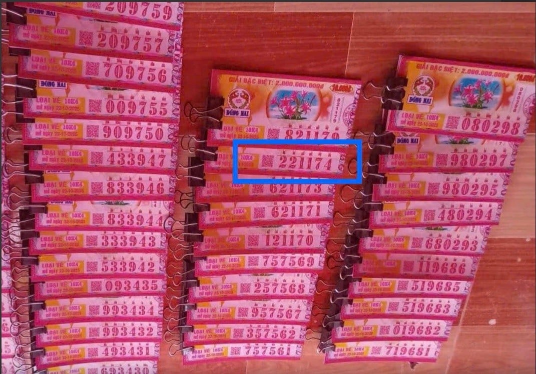 Lộ diện cọc vé trúng 28 tỷ đồng ở TP.HCM, đợi chủ nhân đến đổi thưởng- Ảnh 1.