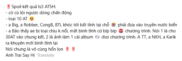 Lộ kết quả Say Hi Live Stage 3, nhiều Anh Trai khóc đến bất tỉnh?- Ảnh 2.