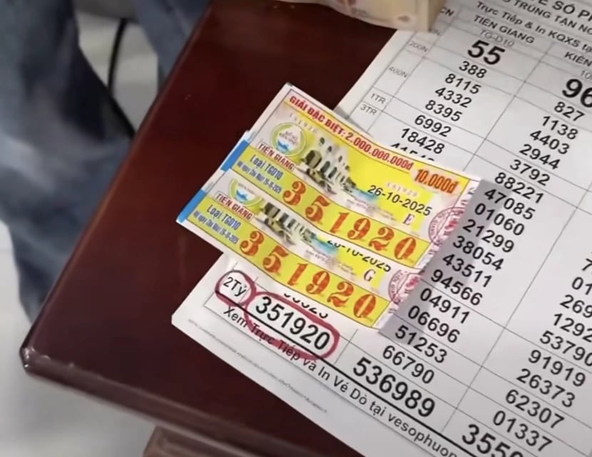 '20.000 đồng đổi 4 tỉ': Người đàn ông bất ngờ trúng độc đắc xổ số miền Nam - Ảnh 1.